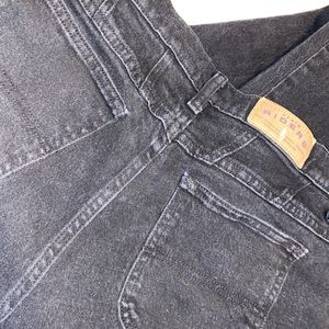 🤍 vintage black rider mom jeans
